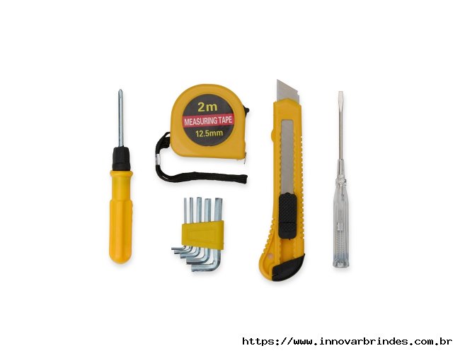 Kit Ferramentas 5 Peas